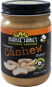 Maisie Jane's Organic Smooth Almond Butter Non-GMO USDA Organic 100% Dry  Roasted Almonds - 12 oz.