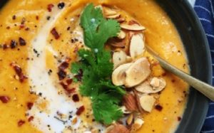 Thai Sweet Potato-Parsnip Soup