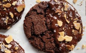 Chocolate Almond Cookies