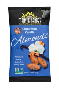 Cinnamon Vanilla Almonds 1.13 oz Snack Pack