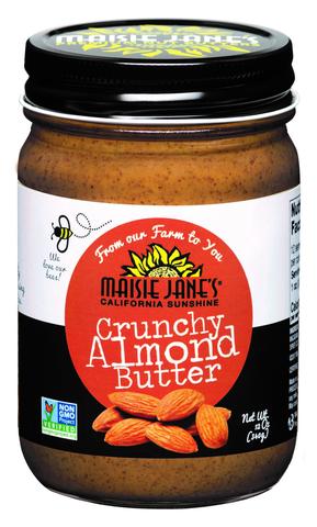 Healthy Crunchy Almond Butter