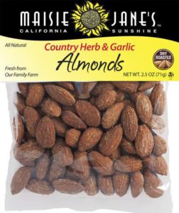 Maisie Jane's Country Herb and Garlic Almonds
