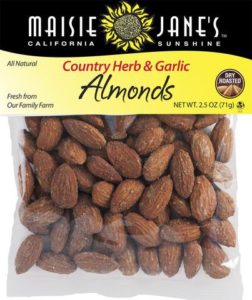 Country Herb and Garlic Almonds