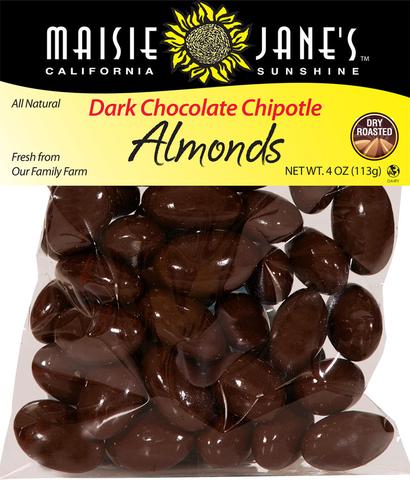 Dark Chocolate Chipotle Almonds