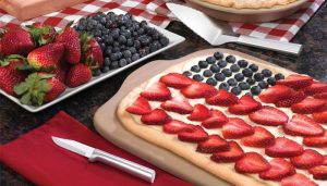 Fruit Pizza with Almond Crust