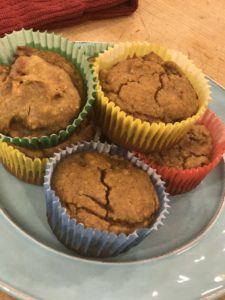 Almond Butter Pumpkin Spice Muffin Recipe Photo