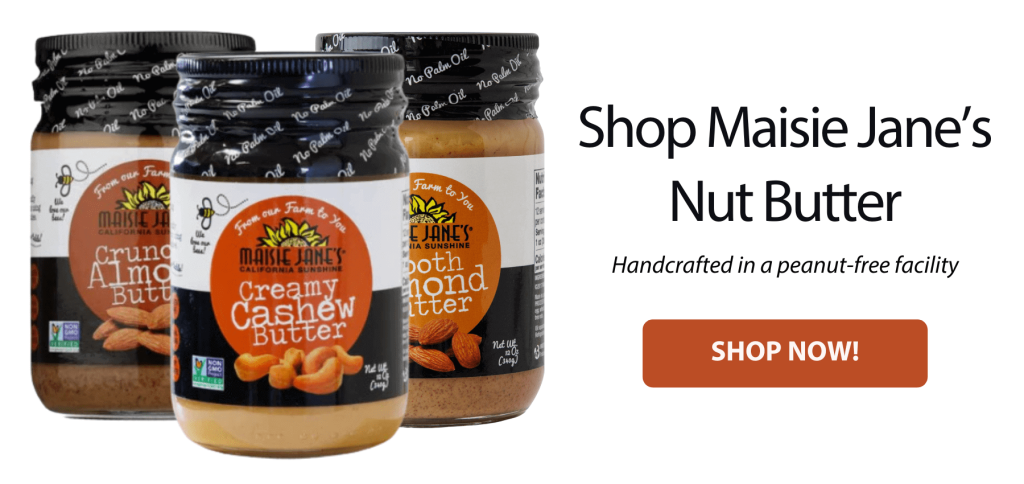 Shop Maisie Jane's Nut Butter with 3 jars of almond and cashew butters