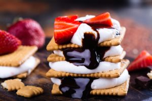 Skillet smores