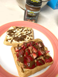 Vegan Waffles with Maisie Jane's Hazelnut Butter