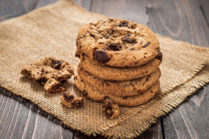 flourless chocolate chip almond butter cookies