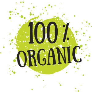 100 percent organic