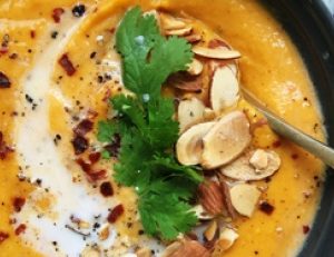 Thai Sweet Potato-Parsnip Soup