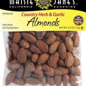 Country Herb and Garlic Almonds