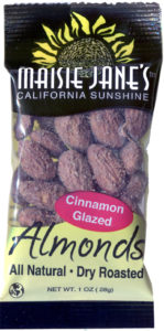 Cinnamon glazed almonds