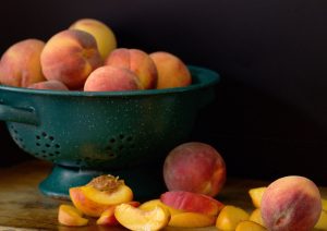 Mmm, summer fruits. Just add chicken. And almonds. And salad greens.