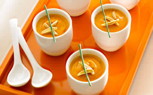 Sweet Potato Almond Chipotle Soup