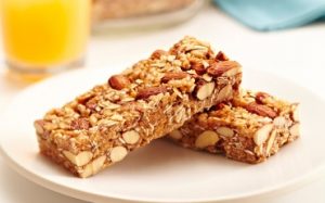 Sweet and Salty Almond Breakfast Bars